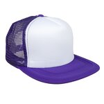 Sublimation Trucker Hats Supplier - Mens Women 5 Panel Polyester Foam Mesh Baseball
