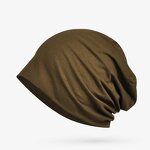 Cotton Beanie Supplier - Unisex Custom Jersey Slouchy Hats Solid Colour