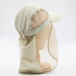 UV Protection Sports Hat Factory - Lightweight Mesh with Removable Neck Flap Hiking