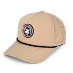 Punching Holes Golf Cap Supplier - Custom Fashionable Baseball With Laser Cut Beach