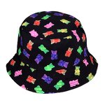 Summer Bucket Hat Supplier - Customized Floral Logo Unisex Adults Kids Casual Daily