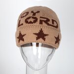 Jacquard Kids Beanie Set Manufacturer - Cute Star Knitted Skull Neck Warmer Scarf