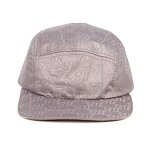 Custom Polyester Camp Cap Supplier - 5 Panel Logo Style Snapback Flat Brim
