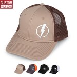 Cotton Trucker Hat Manufacturer - Custom 6-Panel Mesh Snap Back Fashion Style Print