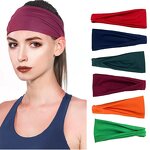 Sports Headband Factory - Wholesale New Style Yoga Solid Color Sweat-proof Casual