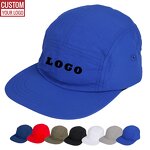 Polyester Camp Cap Factory - Customized Logo 5 Panel Unstructured Style