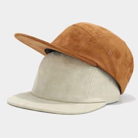 Suede Baseball Cap Supplier - Top Seller Comfy Plain Flat Brim No Decoration Hat