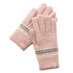 Touchscreen Gloves Supplier - Winter Warm Jacquard Acrylic Knit for Outdoor Activities