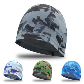 Motorcycle Helmet Liner Factory - Camouflage Ice Silk Quick Dry Summer Cycling