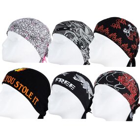 Sports Turban Bonnet Factory - Wholesale 100% Cotton Hip Hop Head Scarf Breathable