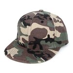 Cotton Twill Snapback Cap Supplier - Customized Logo Structured Flat Brim 6 Panel Sport