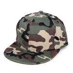 Cotton Twill Snapback Cap Supplier - Customized Logo Structured Flat Brim 6 Panel Sport