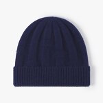 Wool Beanie Hat Manufacturer - High Quality 100% Rib Knitting Cuffed Thicker Warm