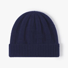 Wool Beanie Hat Manufacturer - High Quality 100% Rib Knitting Cuffed Thicker Warm