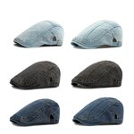 Vintage Denim Beret Supplier - Hot Sale Washed Ivy Hat for Men Women Custom Logo
