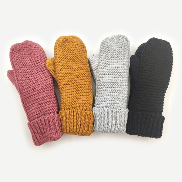 Recycled Yarn Gloves Supplier - Environmentally Eco Friendly Polyester Woolen Jacquard