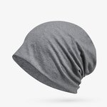 Cotton Beanie Supplier - Unisex Custom Jersey Slouchy Hats Solid Colour