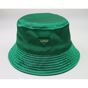 Luxury Bucket Hat Supplier - Women Fashion High Quality Custom Color Silk Satin PU