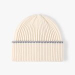 Men's Knitted Hat Manufacturer - Outdoor Color-blocked Rib Autumn Winter Warm Thick