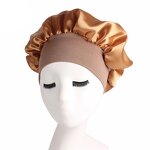 Hair Wrap Hat Factory - Women Bonnet Cap with Elastic Wide Band for Sleeping Shower