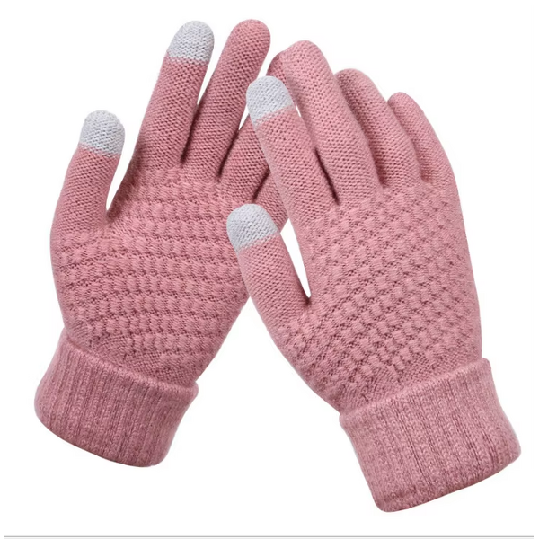 Touch Screen Gloves Manufacturer - Custom Acrylic Jacquard Unisex Warm Winter Gloves