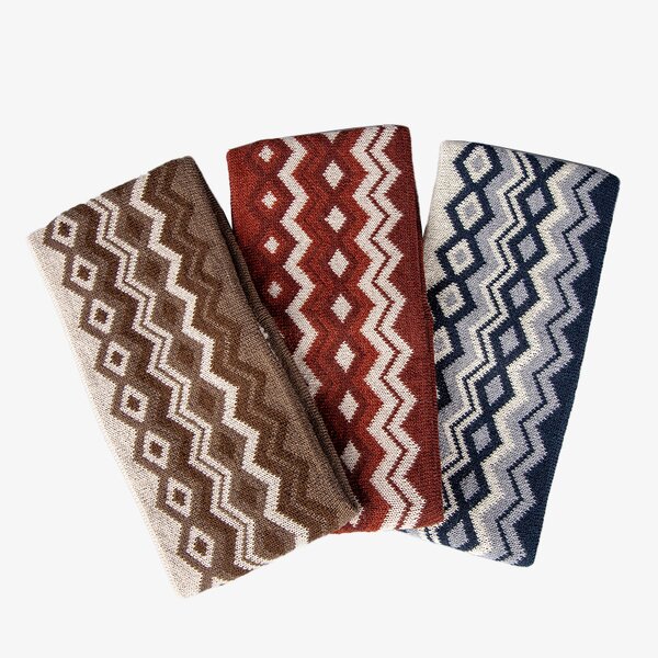 Jacquard Headband Manufacturer - New Style Customizable Wool Blended Women Sporty