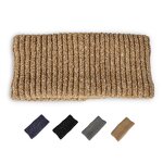 Adult Headband Supplier - Stylish Fancy Yarns Jacquard Rib Knitting With Fleece