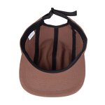Unstructured Camp Hat Manufacturer - 5 Panel with Custom Embroidered Logo Nylon Snap
