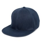 Snapback Cap Manufacturer - Customized Logo Cotton Twill Structured Flat Brim 6 Panel