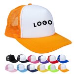 Sublimation Trucker Hat Manufacturer - Mens Women Custom Logo 5 Panel Polyester Foam