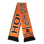 Double Sided Scarf Factory - European National Team Holland Soccer Custom Knit Tassel