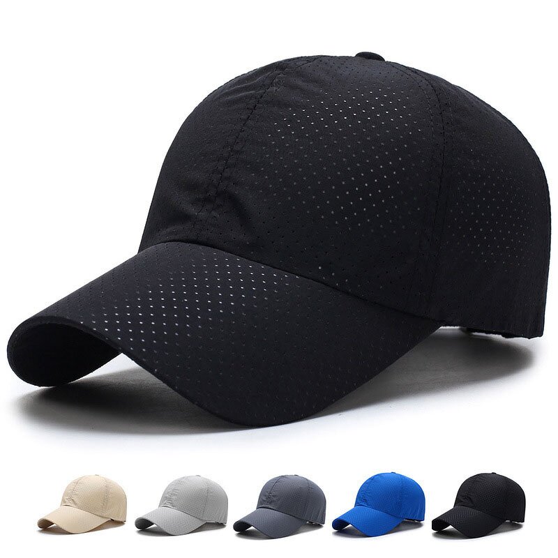 Baseball Hats Factory - Breathable Mesh Quick Dry Gorras Cerradas Sports Caps