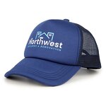 Flat Brim Trucker Cap Factory - Customized Snapback Polyester Foam Mesh Embroidery