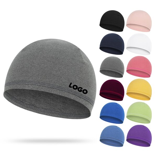 Skull Cap Manufacturer - Custom Embroidery Logo Fashionable Helmet Liner Winter