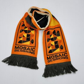 Soccer Scarf Manufacturer - Premium Quality Sports Team Custom Logo Jacquard Knitted