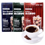 美式意式蓝山风味高山黑咖啡2g条装0蔗糖热冷速溶黑咖啡