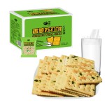 Healthy Thin Soda Crispy Biscuits Manufacture Wholesale Popular Cheese Flavored Soda Biscuits Cookies with Dietary Fiber