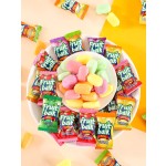 马来西亚风格水果软糖婚礼新年糖果散装盒包装清真认证水果果冻什锦水果耐嚼糖果