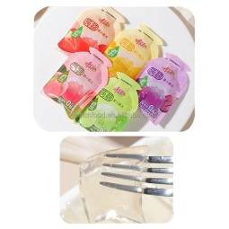 什锦水果芒果魔芋果冻零食易开泡茶魔芋布丁