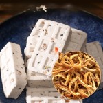 中国传统糕点健康小吃坚果茯苓黑米芝麻八宝糕八镇糕