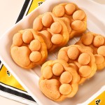 美味和营养熊爪形状软蛋糕鸡蛋糕点黄油蛋糕健康零食早餐甜点批发