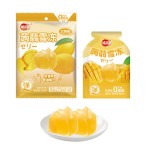 OEM素食芒果桃子和荔枝口味魔芋果果冻汁膳食饮料布丁袋装清真认证