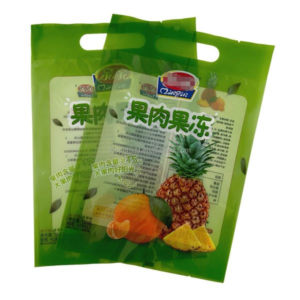 热密封自定义印刷烤棉花糖包装袋果冻棉花糖食品包装塑料袋