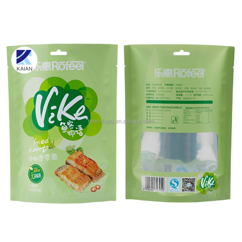 Doypack High Barrier Nuts Stand up Zipper Pouch for Dried Fruit Food Packaging