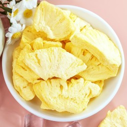 优质冷冻干菠萝脱水水果零食天然原味FD菠萝片冻干菠萝