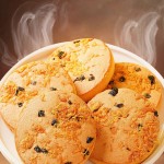 批发甜海藻和肉松煎饼，早餐，点心，茶饼，日本圆饼