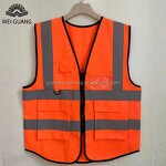 Reflective Safety Vest Manufacturer - Custom Logo for Teams