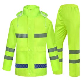 Reflective Rain Suit Factory - Waterproof Oxford Rainsuit