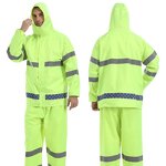 Transparent Raincoat Factory - Long Sleeve Reflective Vest