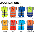 Corporate Workwear Vest Supplier - Reflective with Multi Pocket